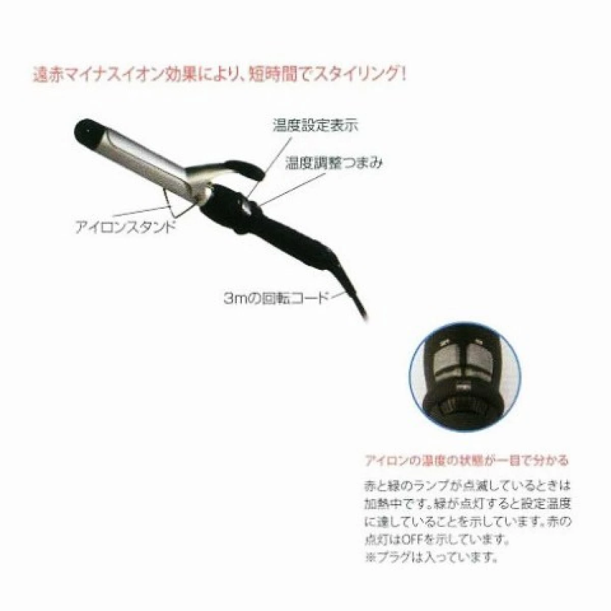 アイビルDH　セラミックコーティングアイロン　業務用　<25mm　32mm>